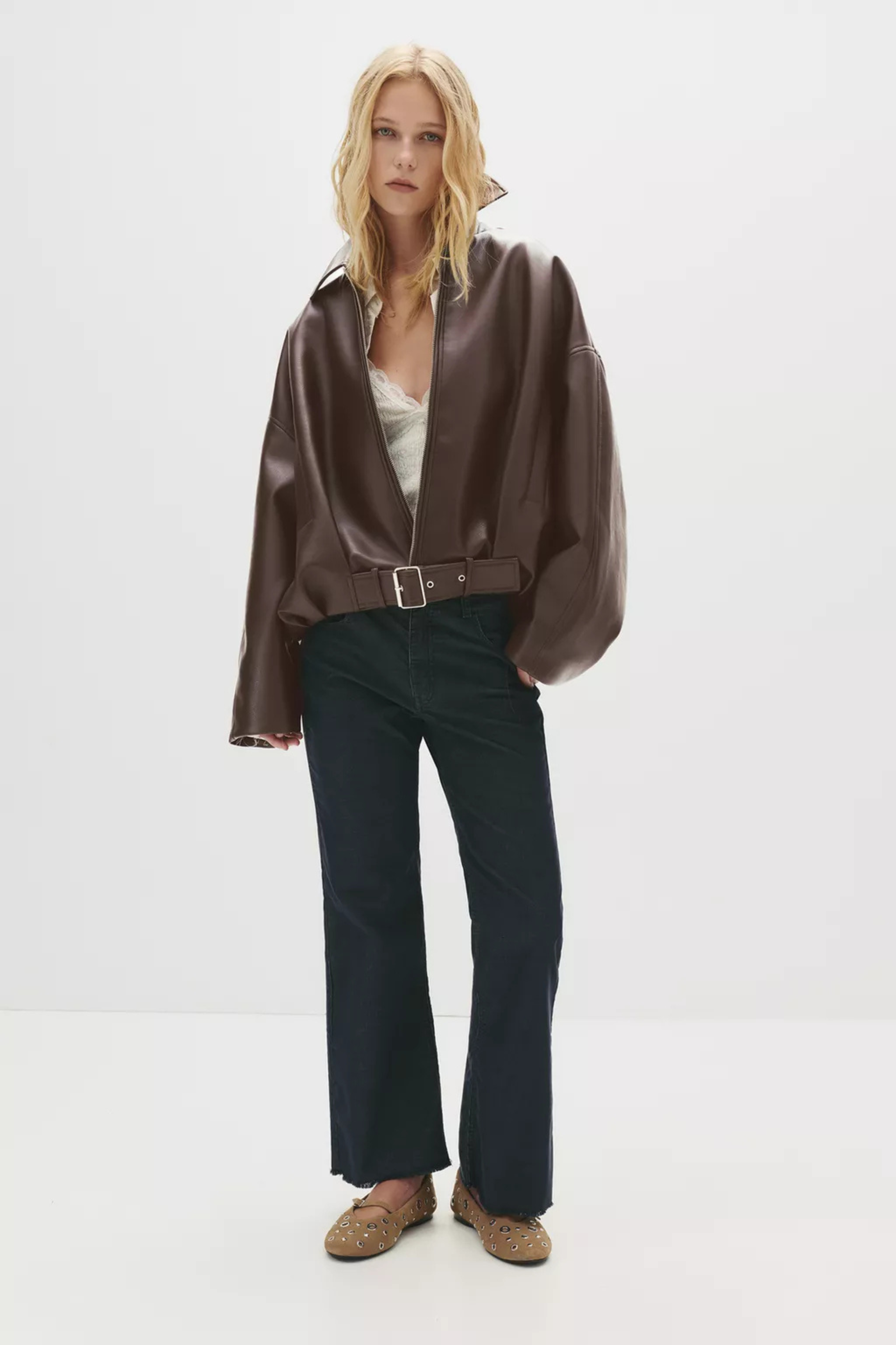 Bomber Zyra ceinturée